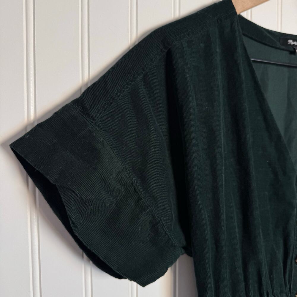 Madewell Corduroy Sophia Straight-Leg Jumpsuit Women’s 100% Cotton Size Small - Picture 6 of 14